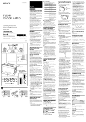 Sony icf sw7600gr service manual